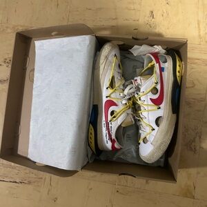 10.5 M Nike Blazer Low
Off-White University Red Near Deadstock Box Included